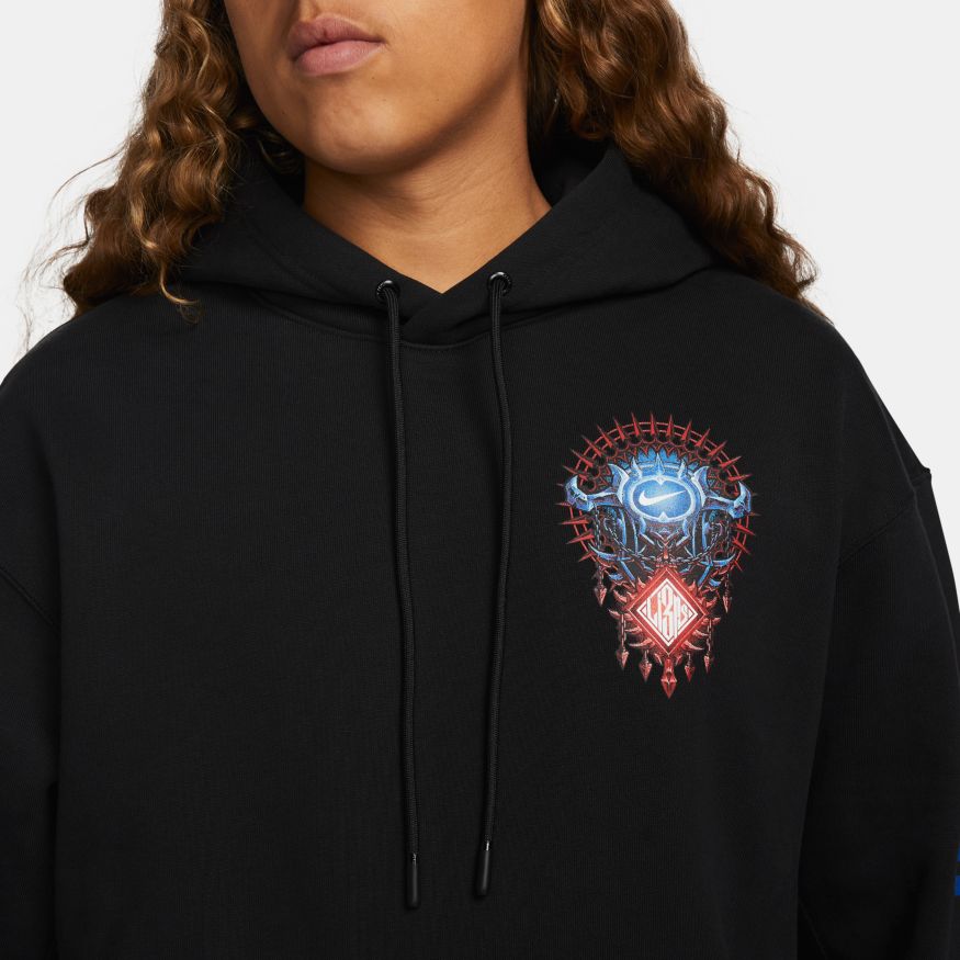Nike England Men's Fleece Pullover Hoodie - DQ6142-010-NIKE by Nike | Available at Niky's Sports