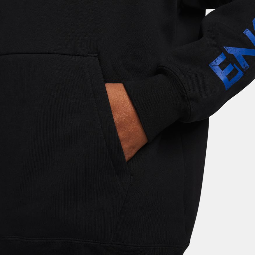 Nike England Men's Fleece Pullover Hoodie - DQ6142-010-NIKE by Nike | Available at Niky's Sports