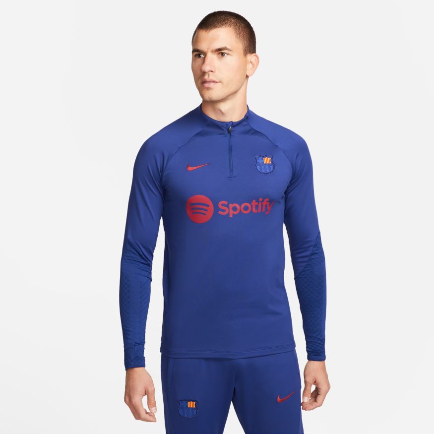 Nike FC Barcelona Strike Men's Dri-FIT Soccer Drill Top