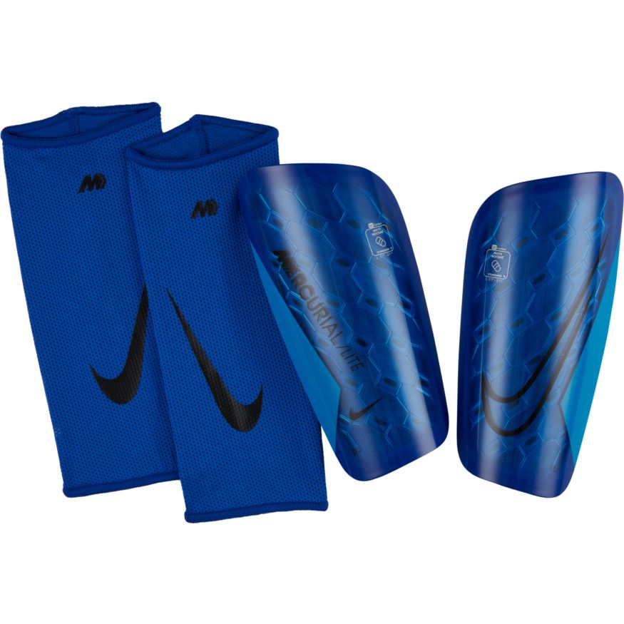 Nike Mercurial Lite Soccer Shin Guards - DV1771-416-NIKE by Nike | Available at Niky's Sports
