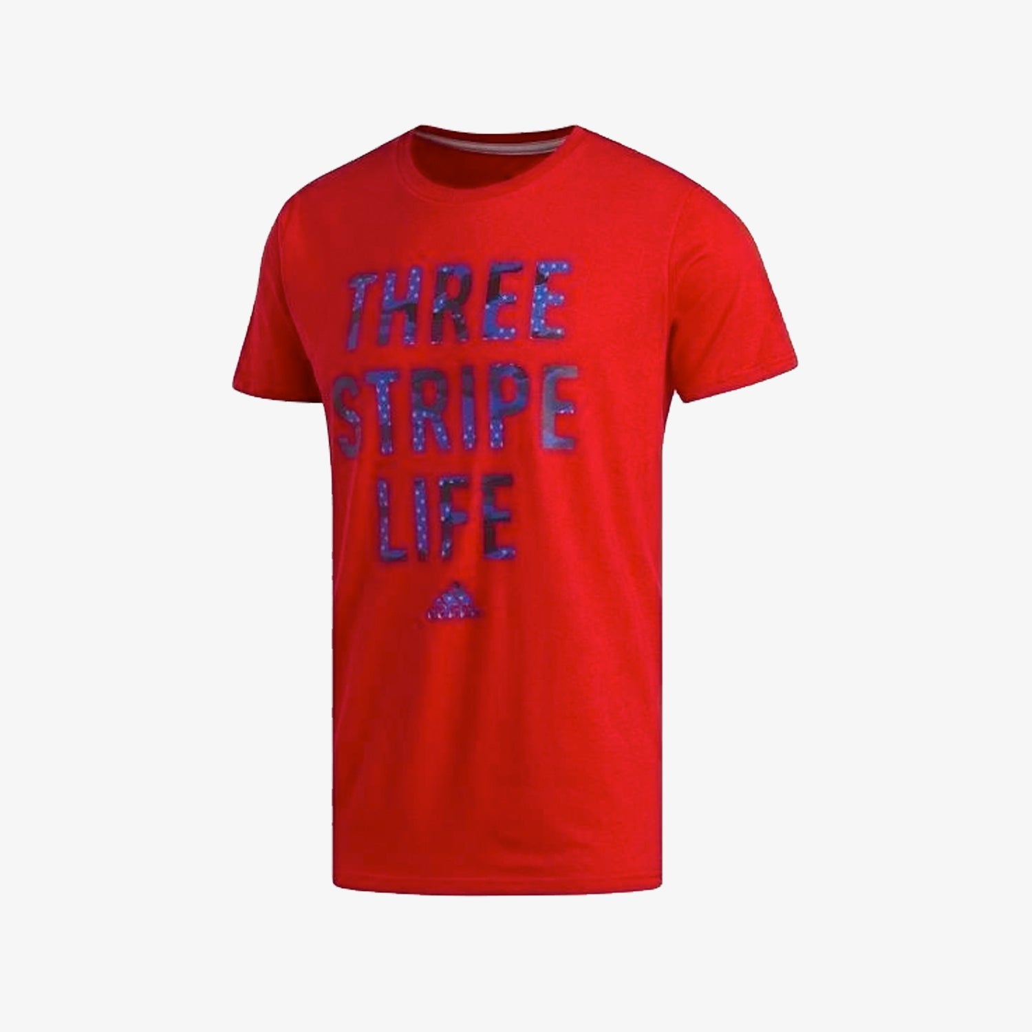 Mens Three Stripe Life Tee - DV2142-ADIDAS by Adidas | Available at Niky's Sports