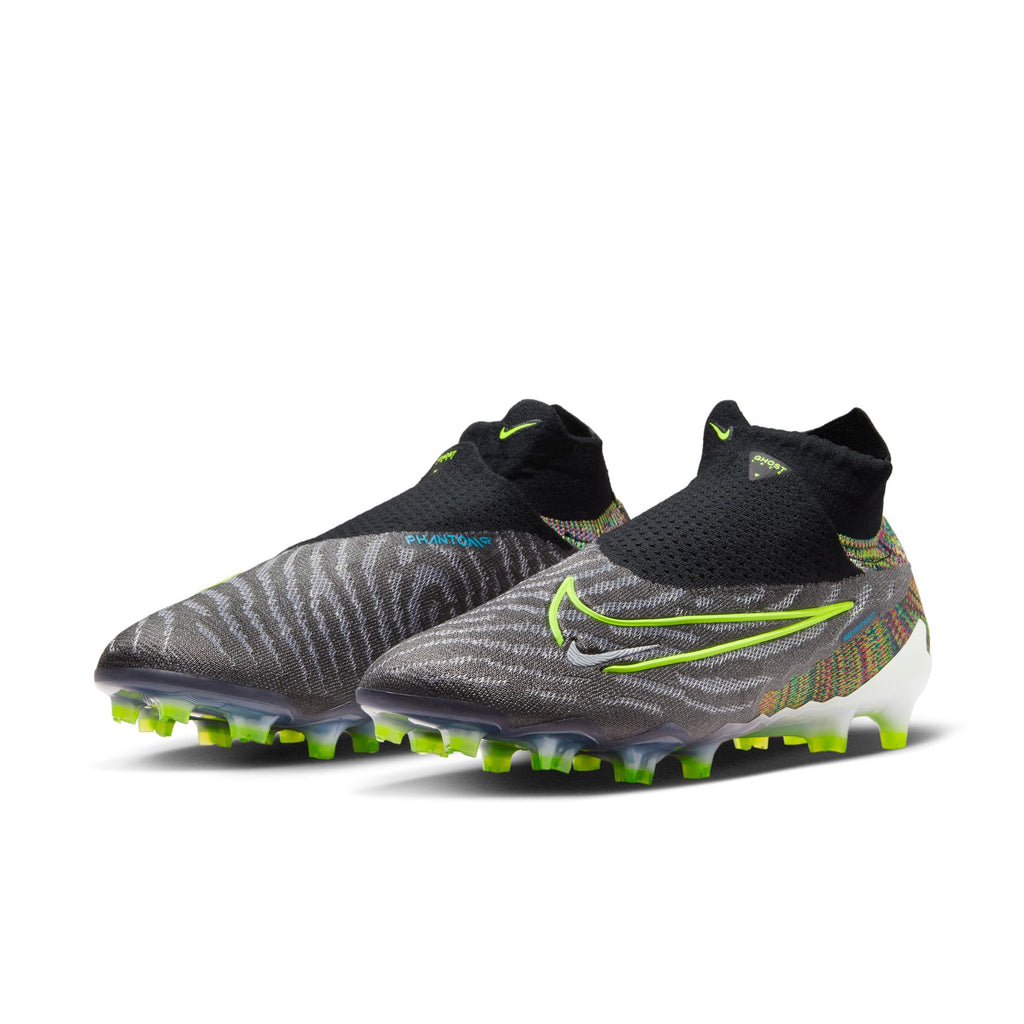 Nike Gripknit Phantom GX Elite Dynamic Fit Fusion FG Firm-Ground Soccer Cleats - DV6973-071-NIKE by Nike | Available at Niky's Sports