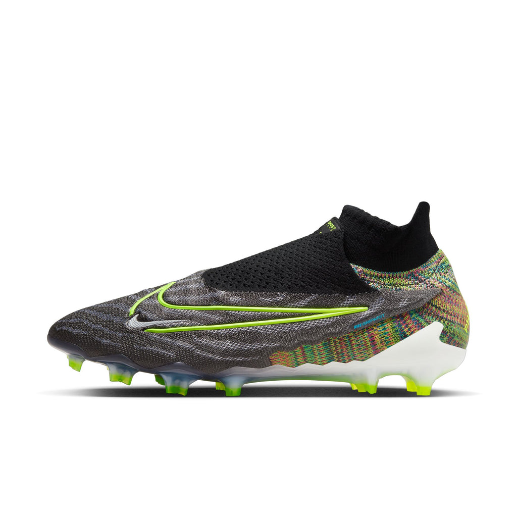 Nike Gripknit Phantom GX Elite Dynamic Fit Fusion FG Firm-Ground Soccer Cleats - DV6973-071-NIKE by Nike | Available at Niky's Sports