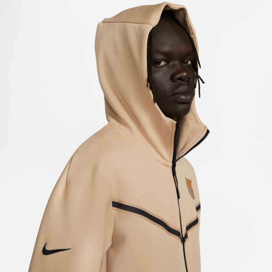 Nike FC Barcelona Tech Fleece Windrunner Men's Full-Zip Hoodie - DX4752-277-NIKE by Nike | Available at Niky's Sports
