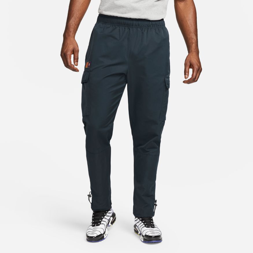 Nike FC Barcelona Men's Woven Soccer Pants - DX4767-475-NIKE by Nike | Available at Niky's Sports