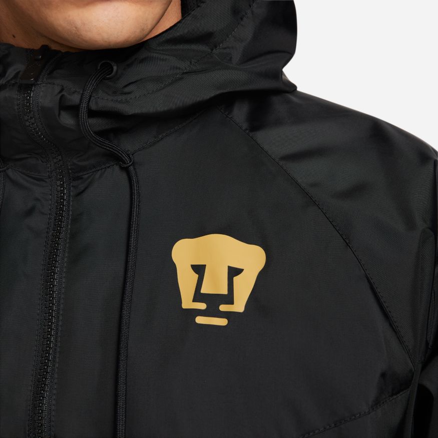 Nike Pumas UNAM Windrunner Men's Hooded Jacket - DX7963-014-NIKE by Nike | Available at Niky's Sports