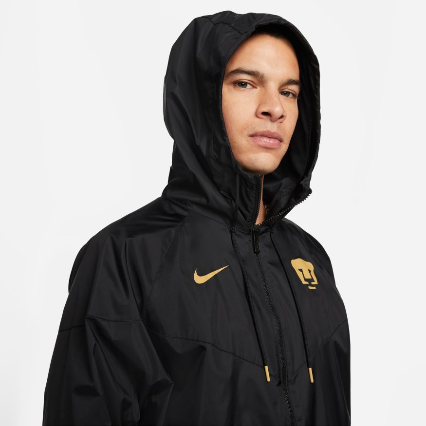 Nike Pumas UNAM Windrunner Men's Hooded Jacket - DX7963-014-NIKE by Nike | Available at Niky's Sports