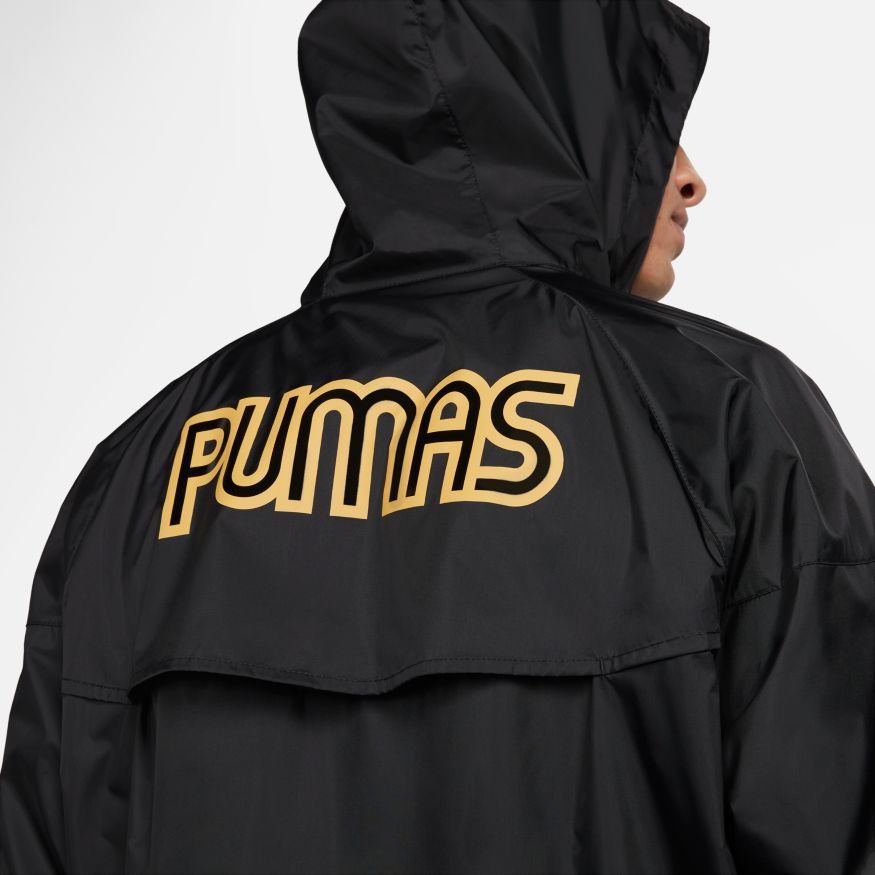 Nike Pumas UNAM Windrunner Men's Hooded Jacket - DX7963-014-NIKE by Nike | Available at Niky's Sports