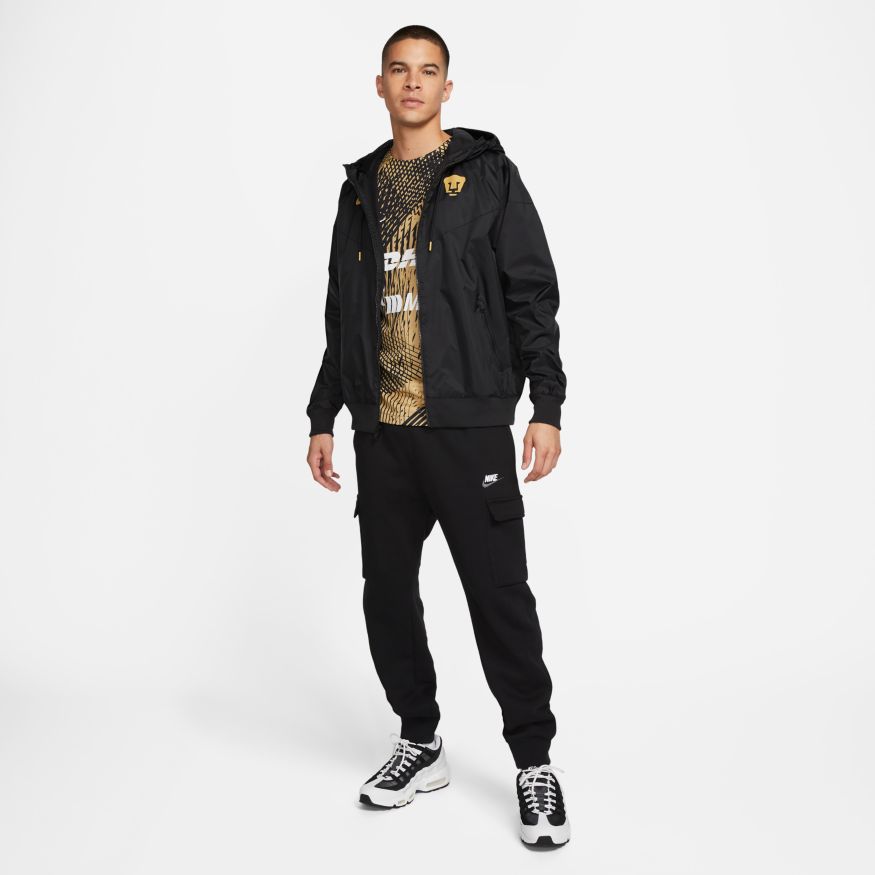 Nike Pumas UNAM Windrunner Men's Hooded Jacket - DX7963-014-NIKE by Nike | Available at Niky's Sports