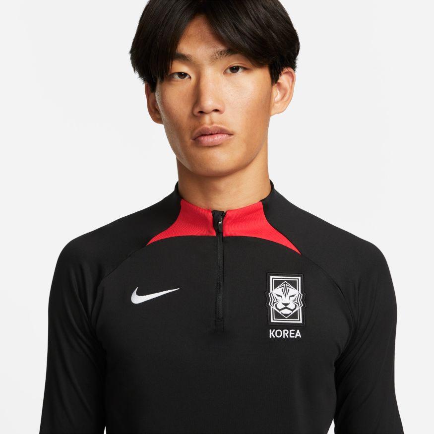 Nike Korea Strike Men's Dri-FIT Long-Sleeve Soccer Drill Top - DX9225-010-NIKE by Nike | Available at Niky's Sports