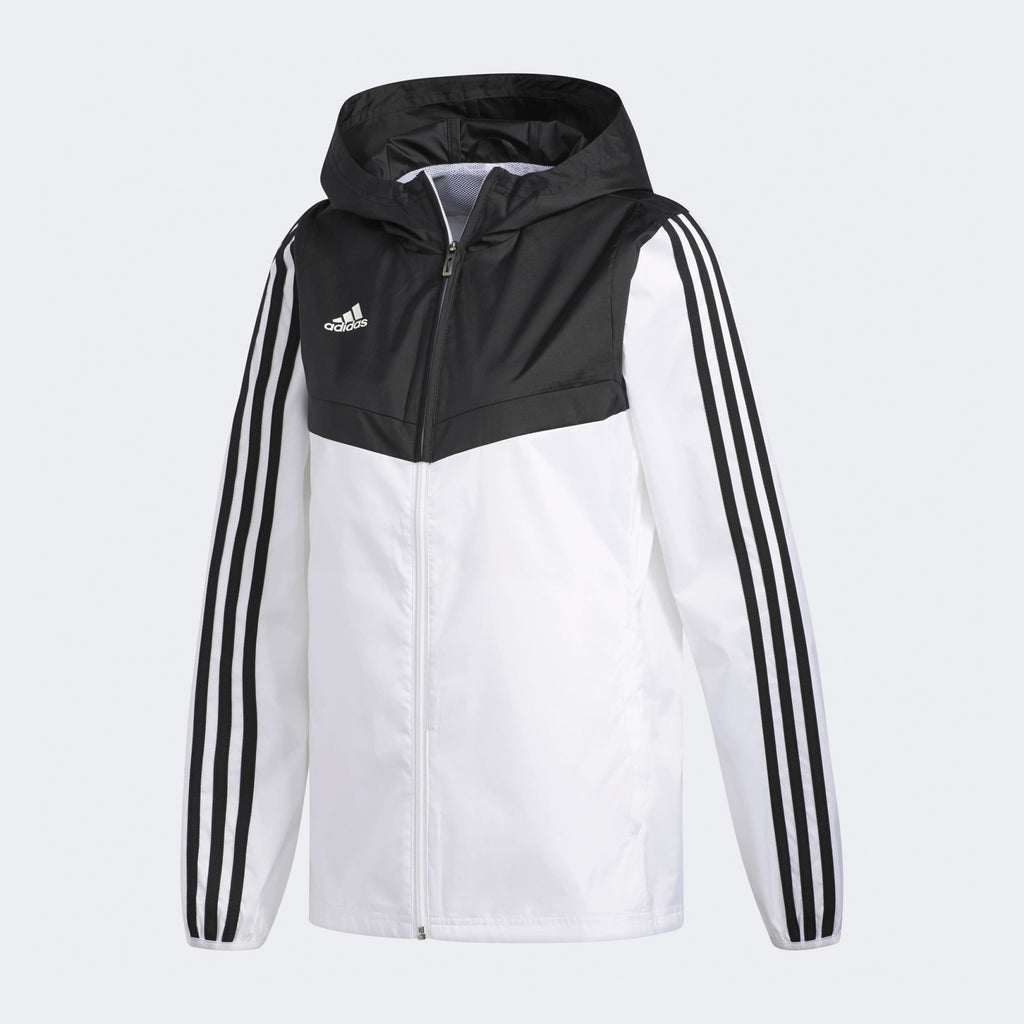 Tiro Windbreaker - White/Black