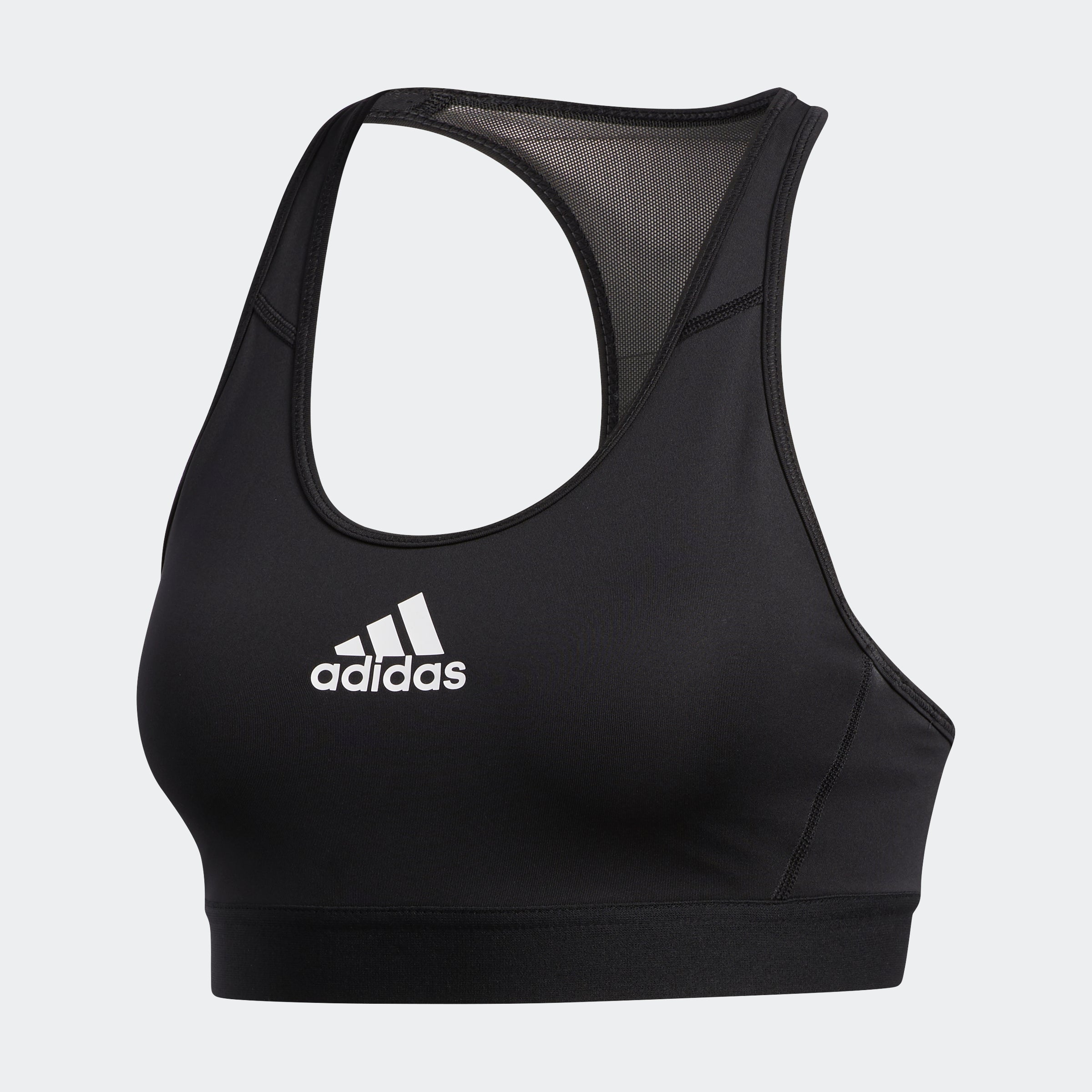 Don't Rest Alphaskin Padded Bra - Black - FJ7262-ADIDAS by Adidas | Available at Niky's Sports