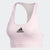 Women's DON'T REST ALPHASKIN PADDED BRA PINK - GJ9698-ADIDAS by Adidas | Available at Niky's Sports