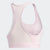 Women's DON'T REST ALPHASKIN PADDED BRA PINK - GJ9698-ADIDAS by Adidas | Available at Niky's Sports