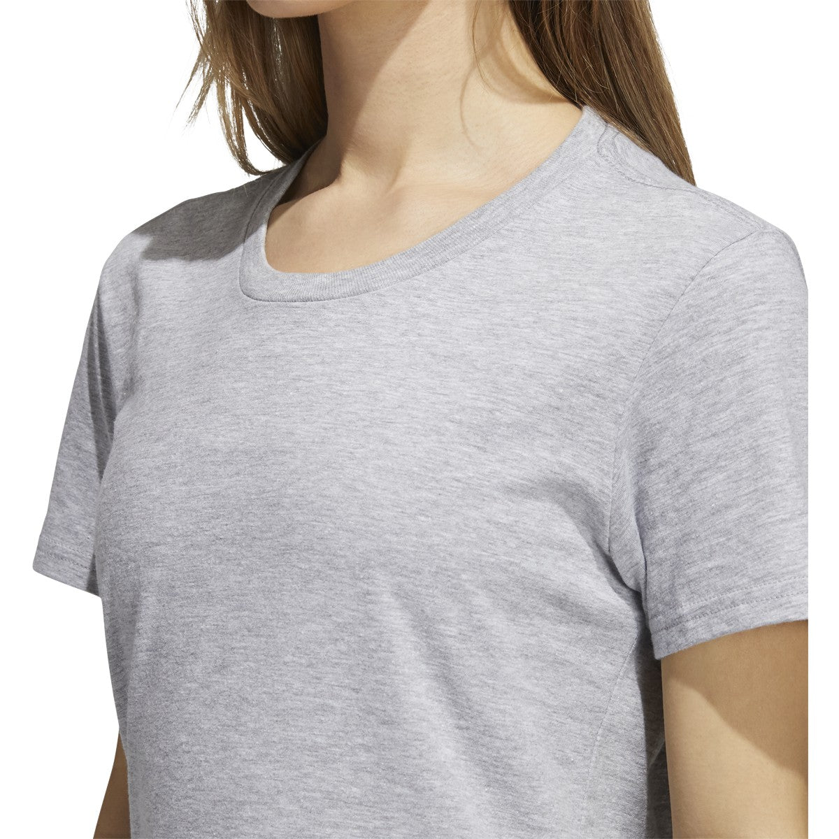 adidas Amplifier Women's Blank Tee - Grey