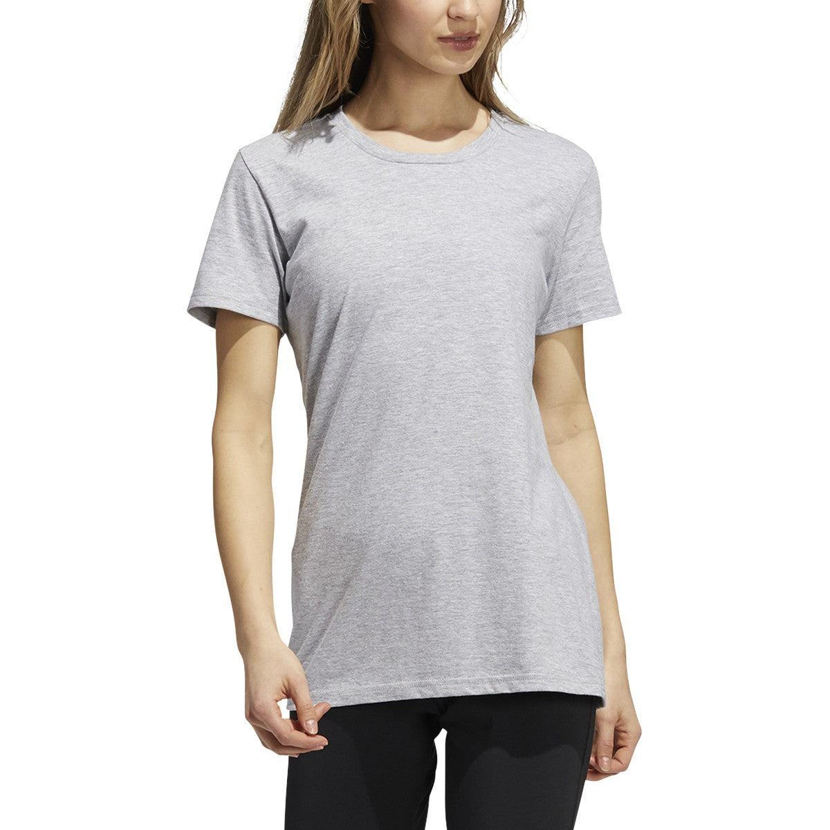 adidas Amplifier Women's Blank Tee - Grey
