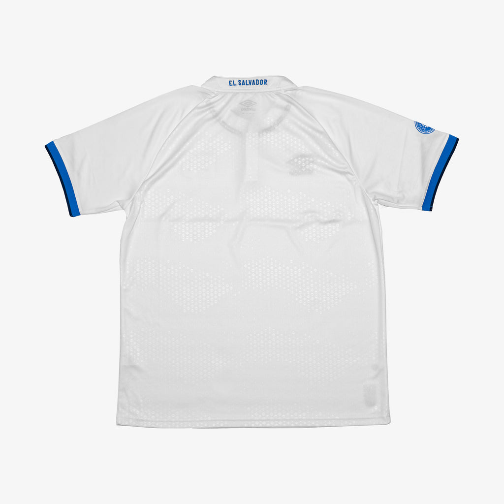 Men's El Salvador Away Short Sleeve Jersey 2021-22 - UUM1ESJS52101-U10-UMBRO by Umbro | Available at Niky's Sports