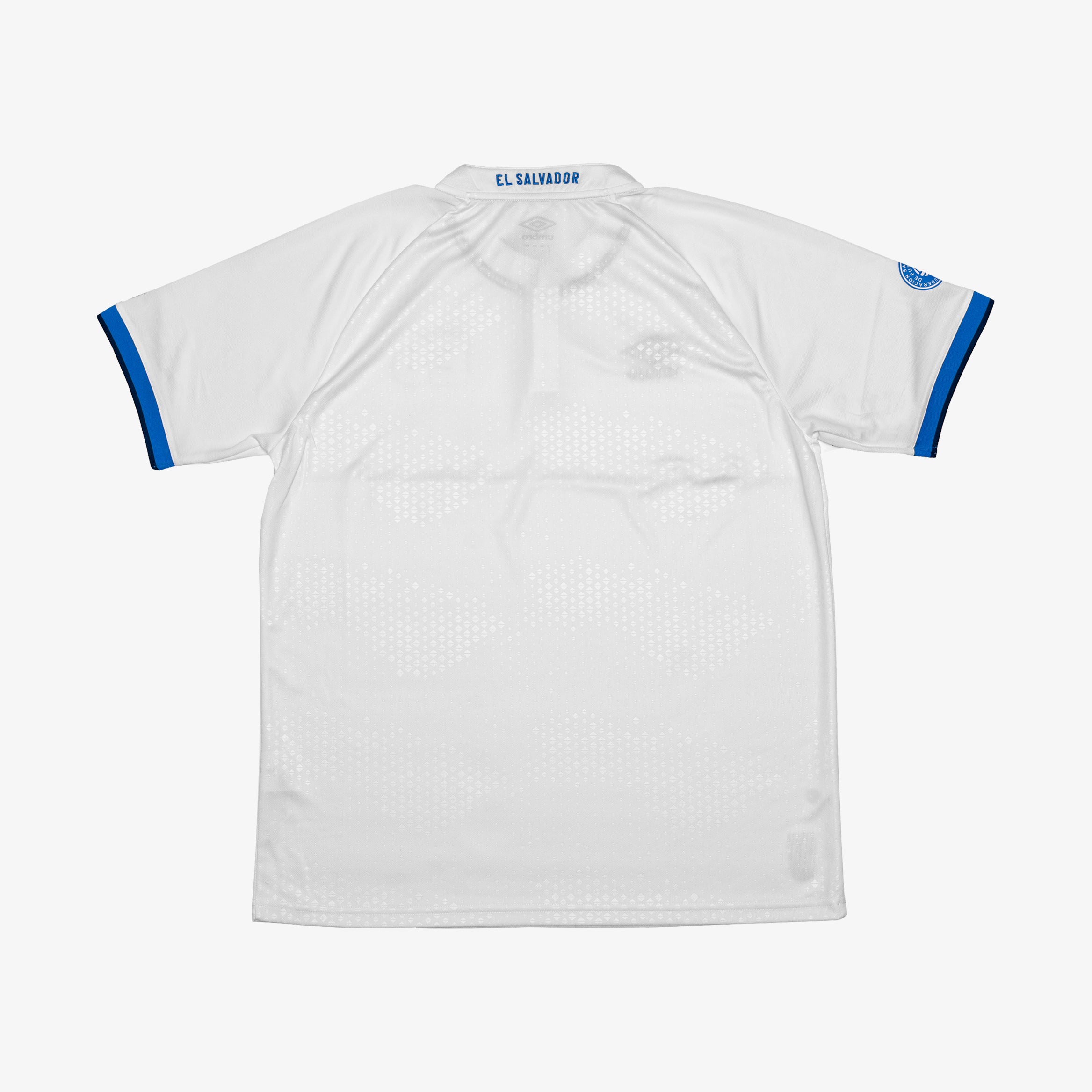 Men's El Salvador Away Short Sleeve Jersey 2021-22 - UUM1ESJS52101-U10-UMBRO by Umbro | Available at Niky's Sports