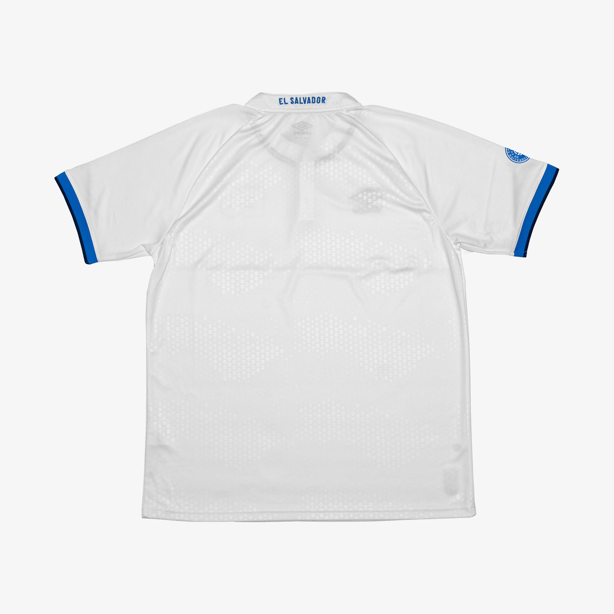 Men's El Salvador Away Short Sleeve Jersey 2021-22 - UUM1ESJS52101-U10-UMBRO by Umbro | Available at Niky's Sports