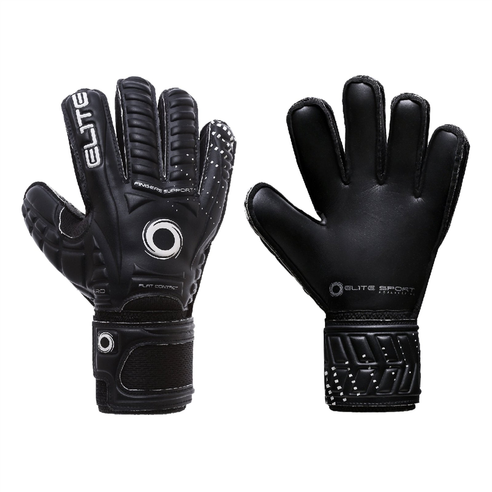 Elite Warrior Black 2022 Goalkeeper Gloves - 336-BWB-ELITE SPORT by Elite Sport | Available at Niky's Sports