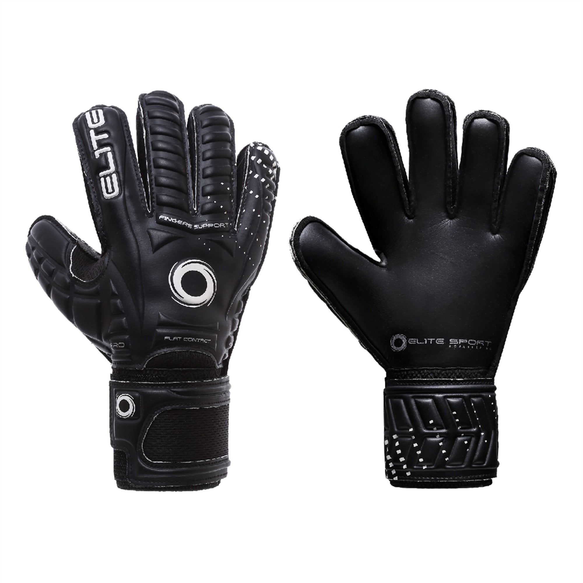 Elite Warrior Black 2022 Goalkeeper Gloves - 336-BWB-ELITE SPORT by Elite Sport | Available at Niky's Sports