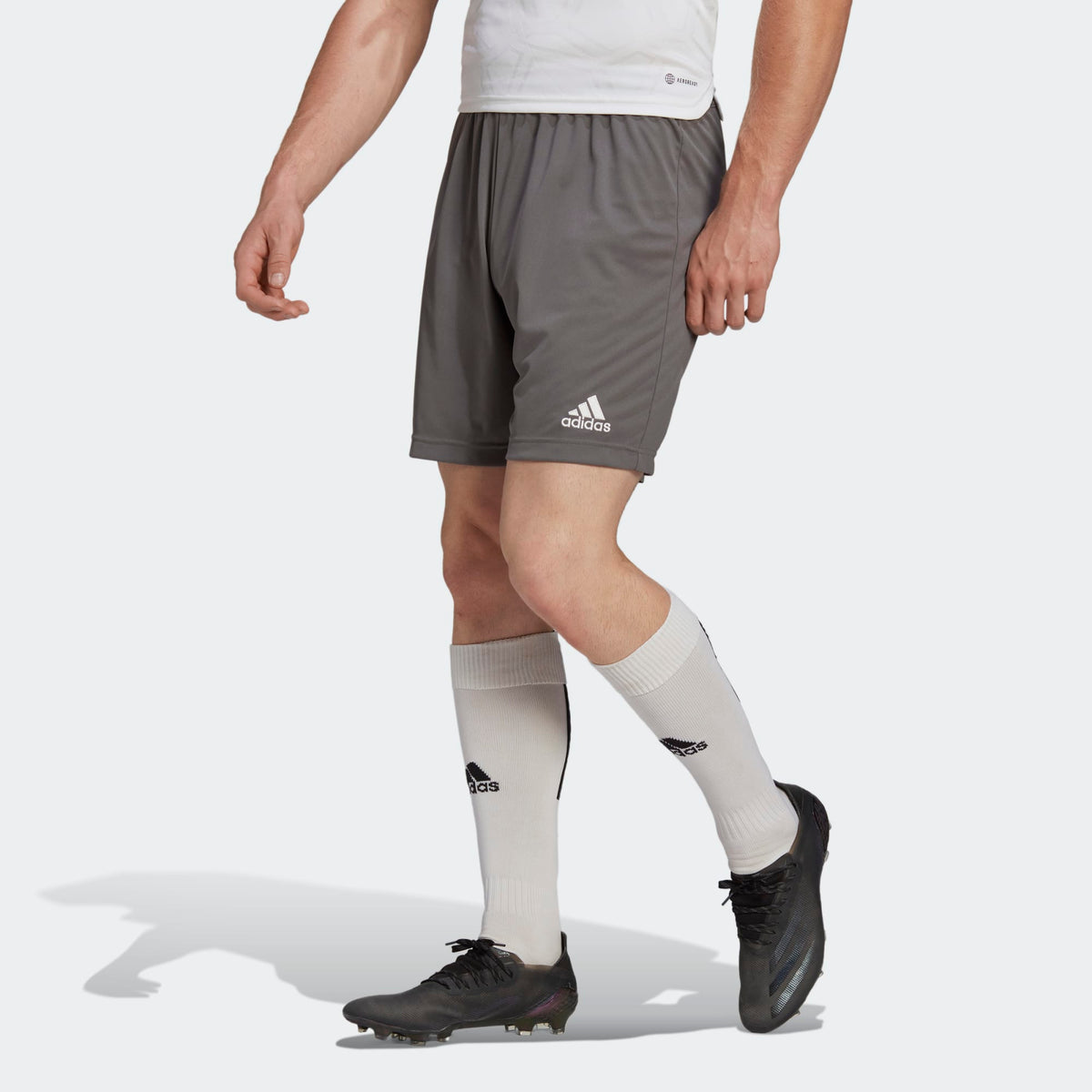 adidas Entrada 22 Men&#39;s Soccer Short Grey - H57505-ADIDAS by adidas | Available at Niky&#39;s Sports