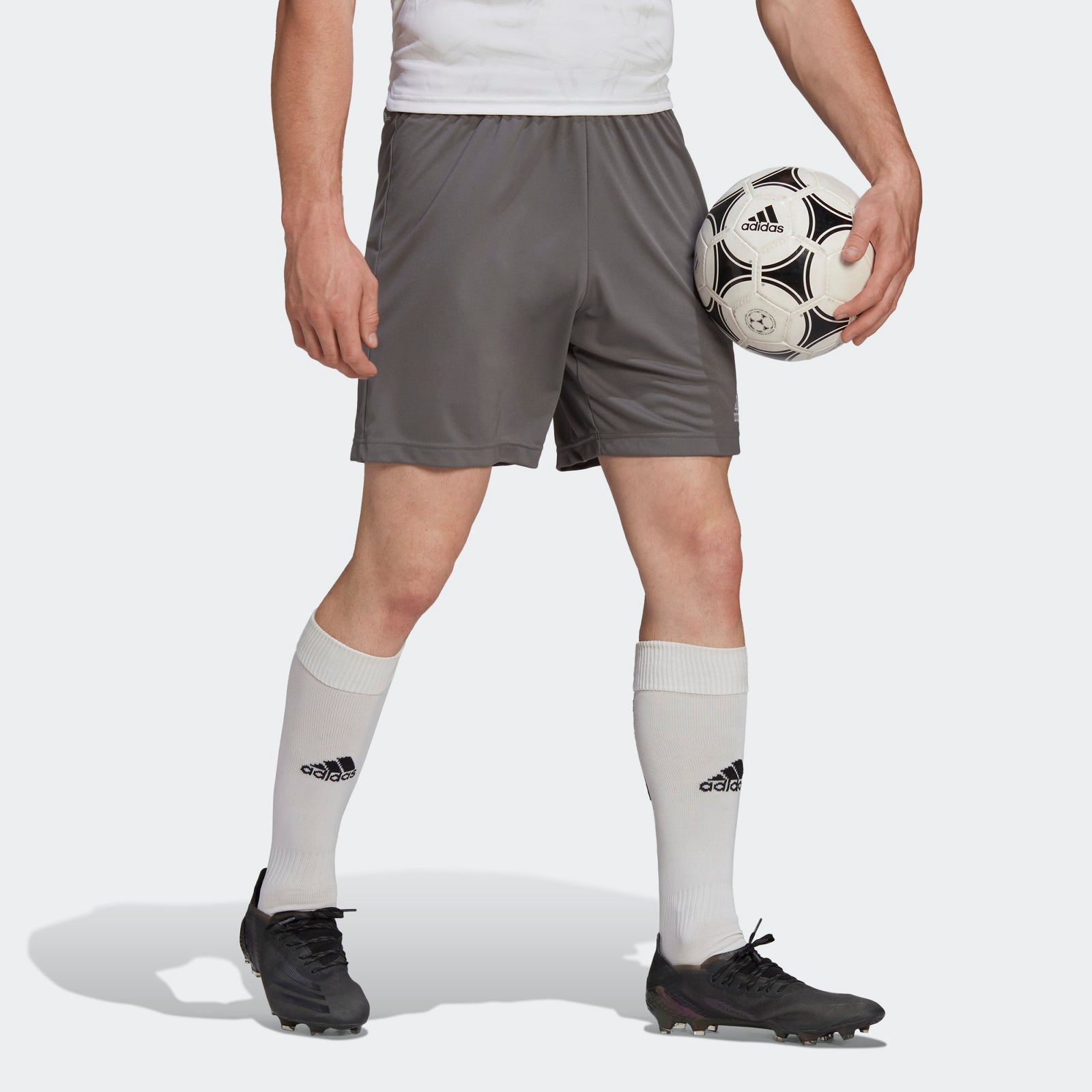 adidas Entrada 22 Men's Soccer Short Grey - H57505-ADIDAS by adidas | Available at Niky's Sports