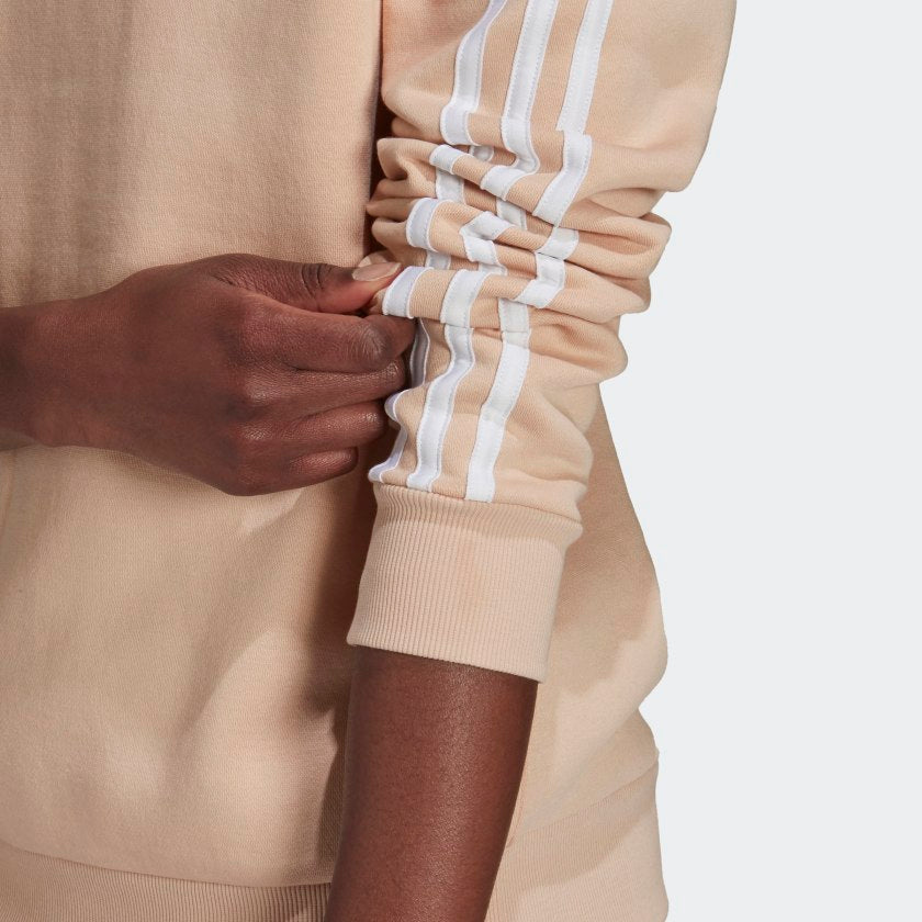 ESSENTIALS 3-STRIPES FLEECE SWEATSHIRT