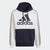 ESSENTIALS COLORBLOCK FLEECE HOODIE - HE4327-ADIDAS by adidas | Available at Niky's Sports