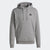 ADIDAS ESSENTIALS FLEECE HOODIE - GREY