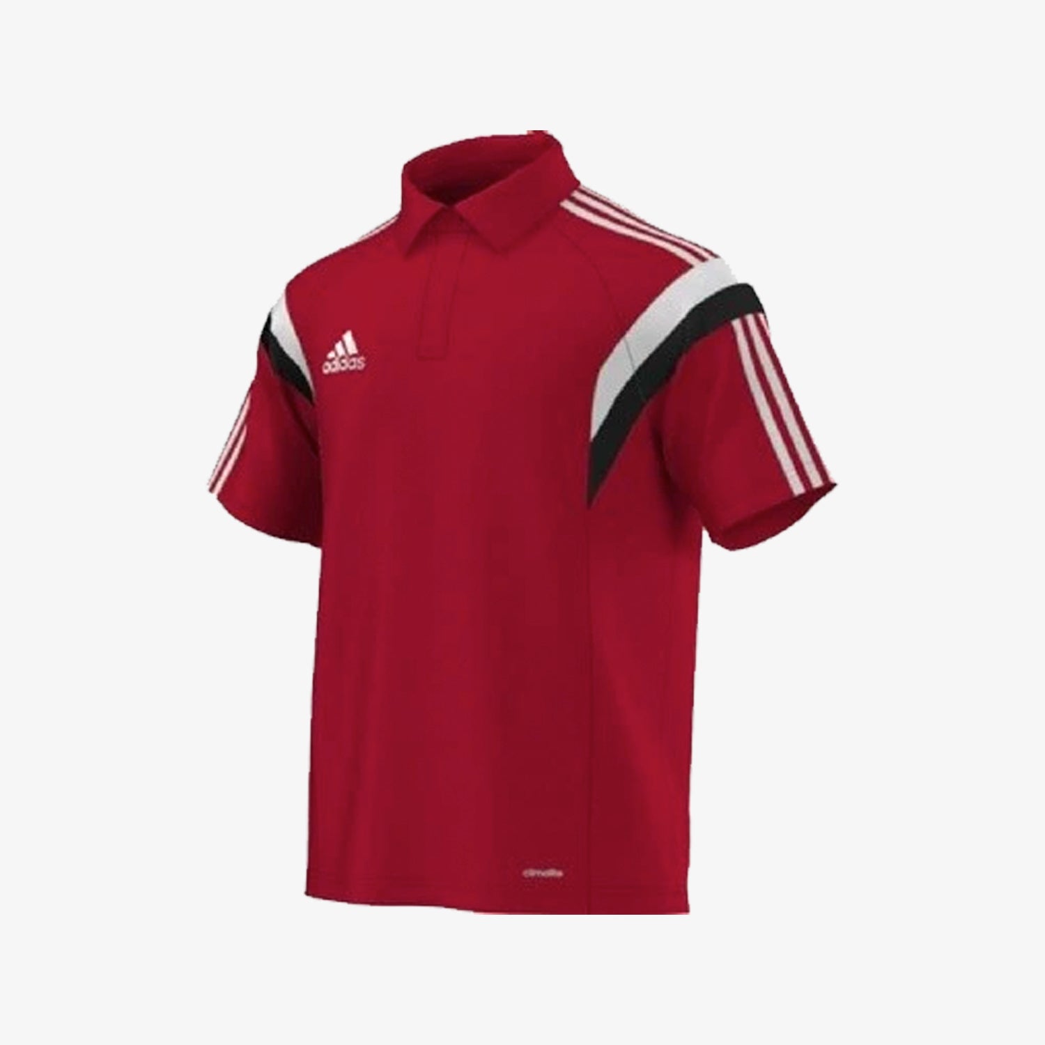 Men's Condivo 14 Polo - Red - F76955-ADIDAS by Adidas | Available at Niky's Sports