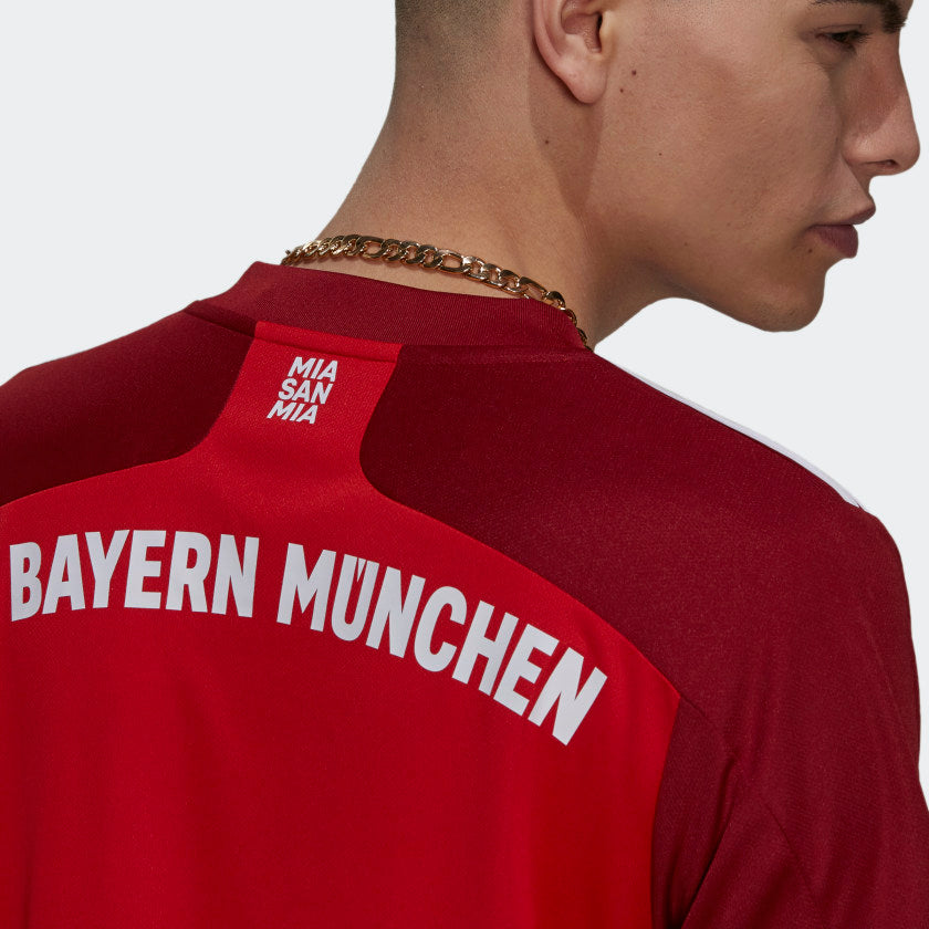 Men's FC BAYERN 2021-22 HOME JERSEY - GM5313-ADIDAS by Adidas | Available at Niky's Sports