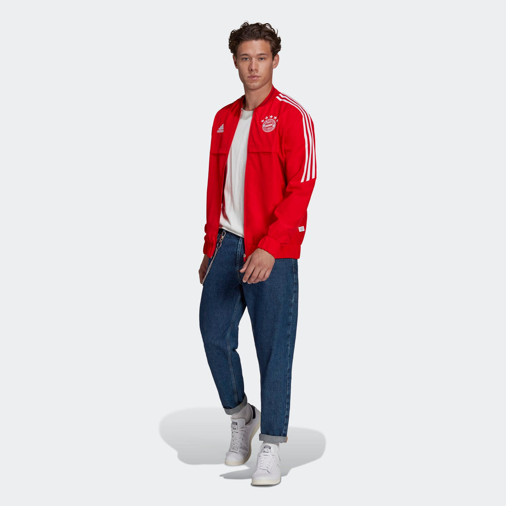 adidas FC BAYERN CONDIVO ANTHEM JACKET - H67192-ADIDAS by adidas | Available at Niky's Sports