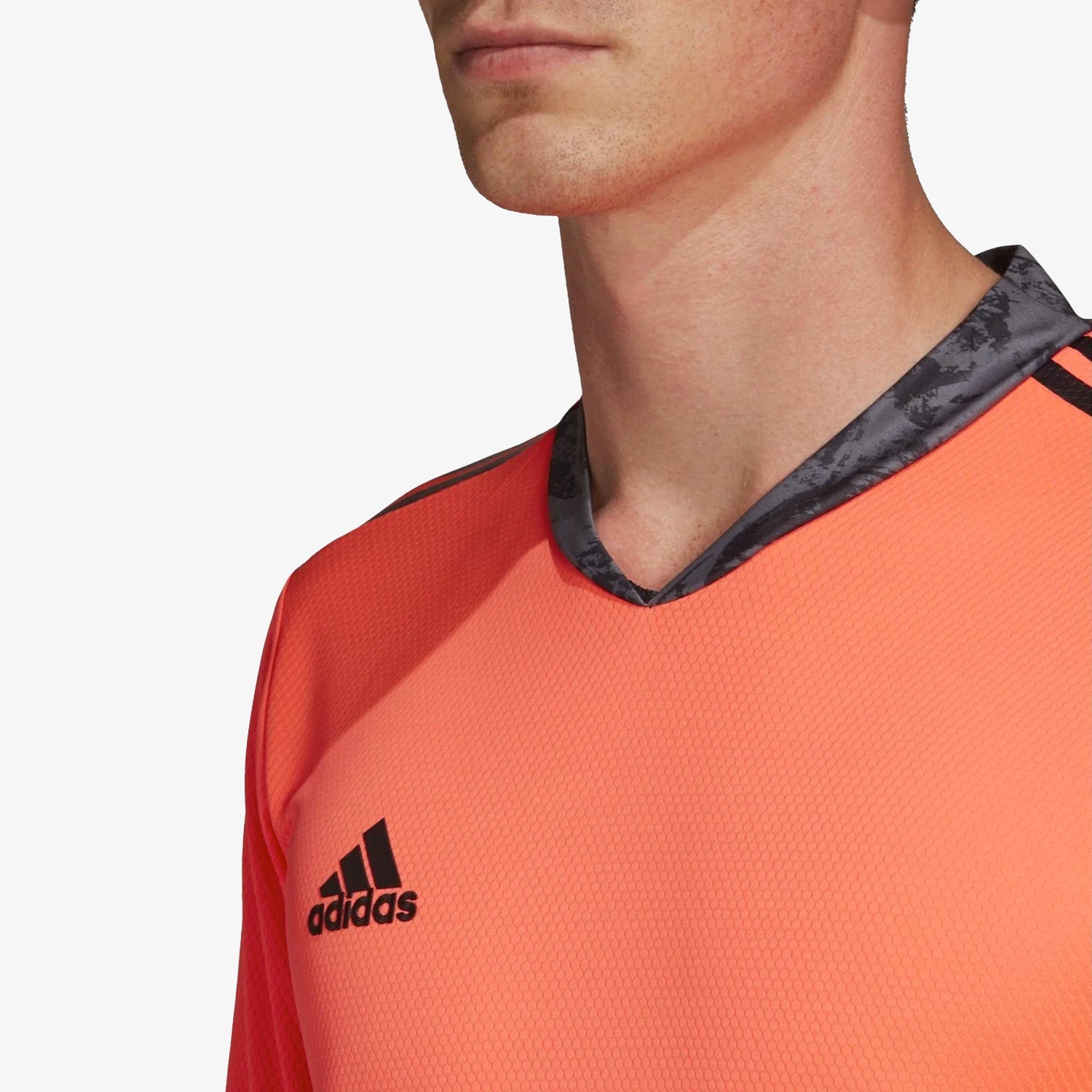 Mens Adipro 20 Goalkeeper Long Sleeve Soccer Jersey