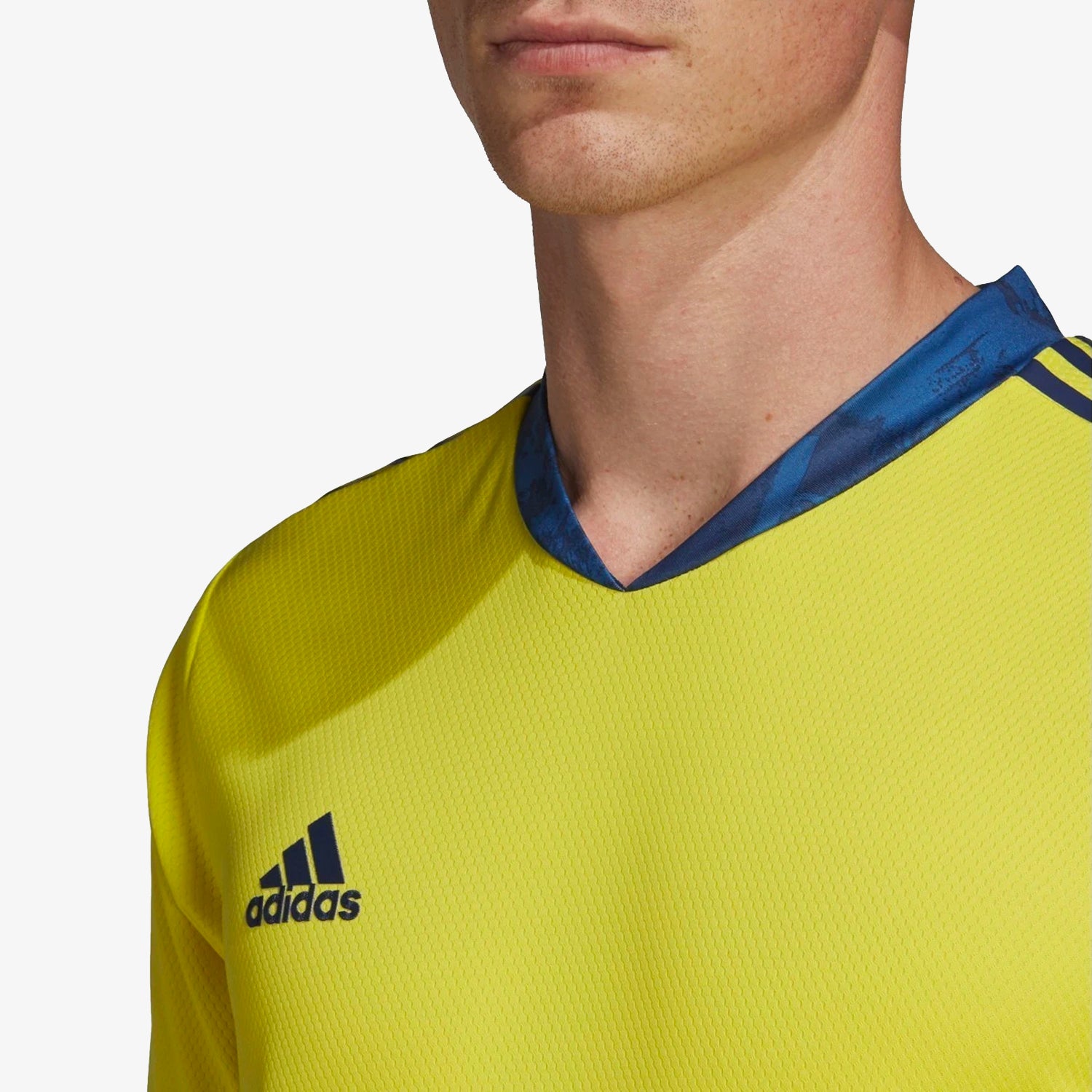 Mens Adipro 20 Goalkeeper Short Sleeve Soccer Jersey