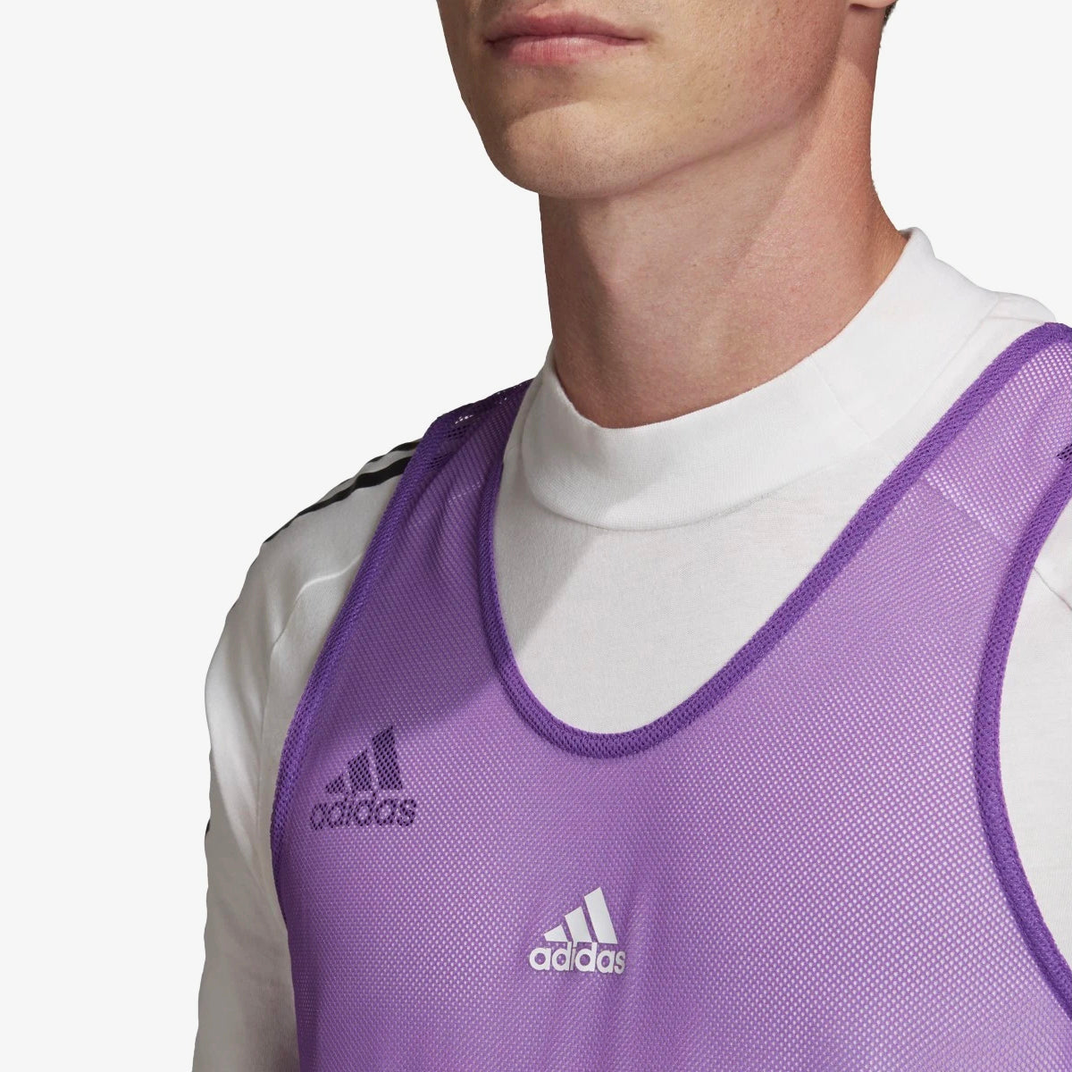 PRO TRAINING BIB 20 - PURPLE - FM4407-ADIDAS by Adidas | Available at Niky's Sports