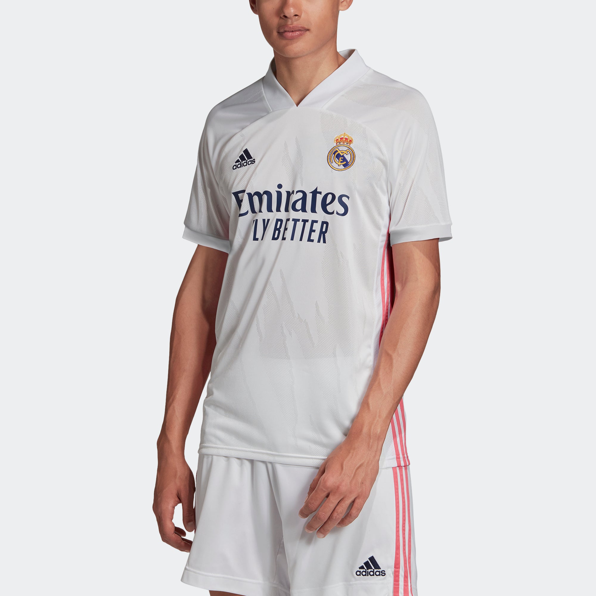 Real Madrid Home Short Sleeve Jesey 20/21 Men's