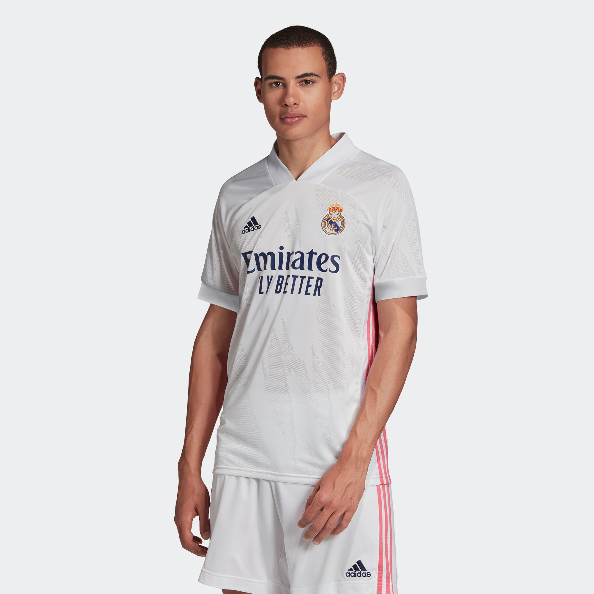Real Madrid Home Short Sleeve Jesey 20/21 Men's