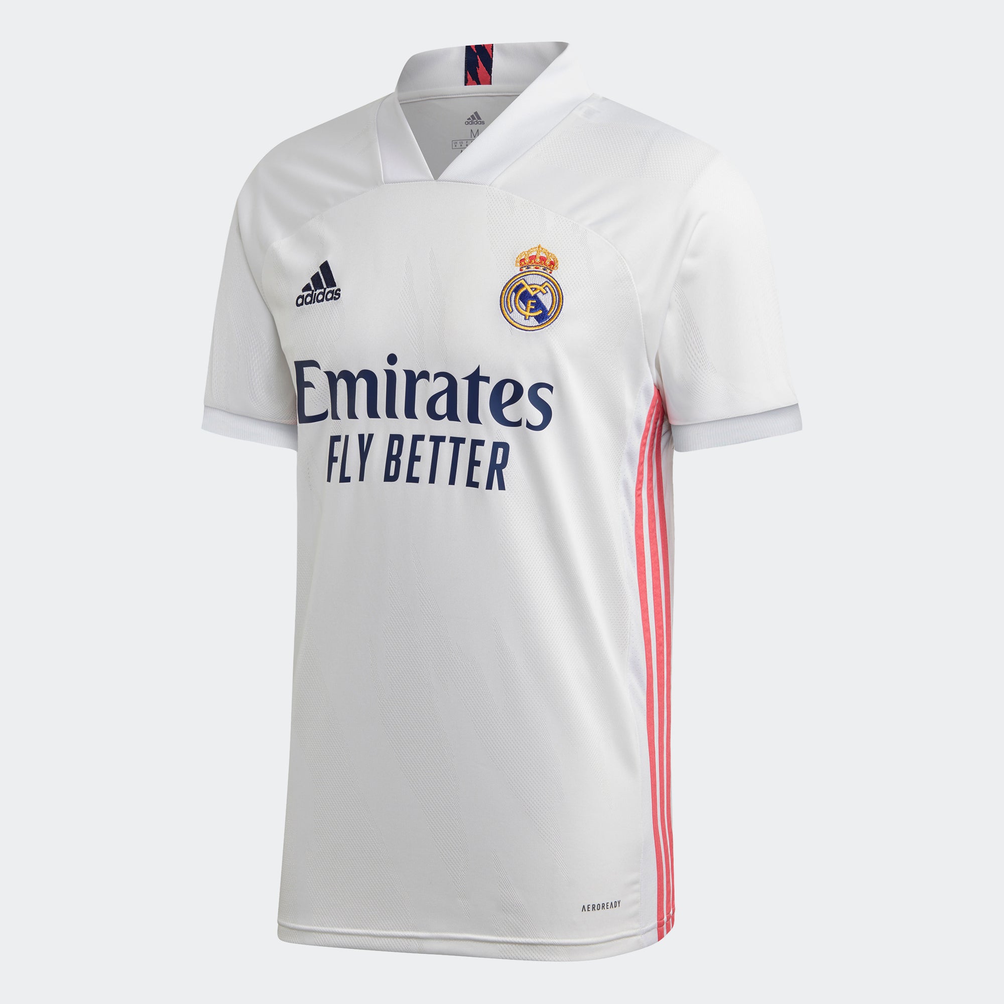 Real Madrid Home Short Sleeve Jesey 20/21 Men's