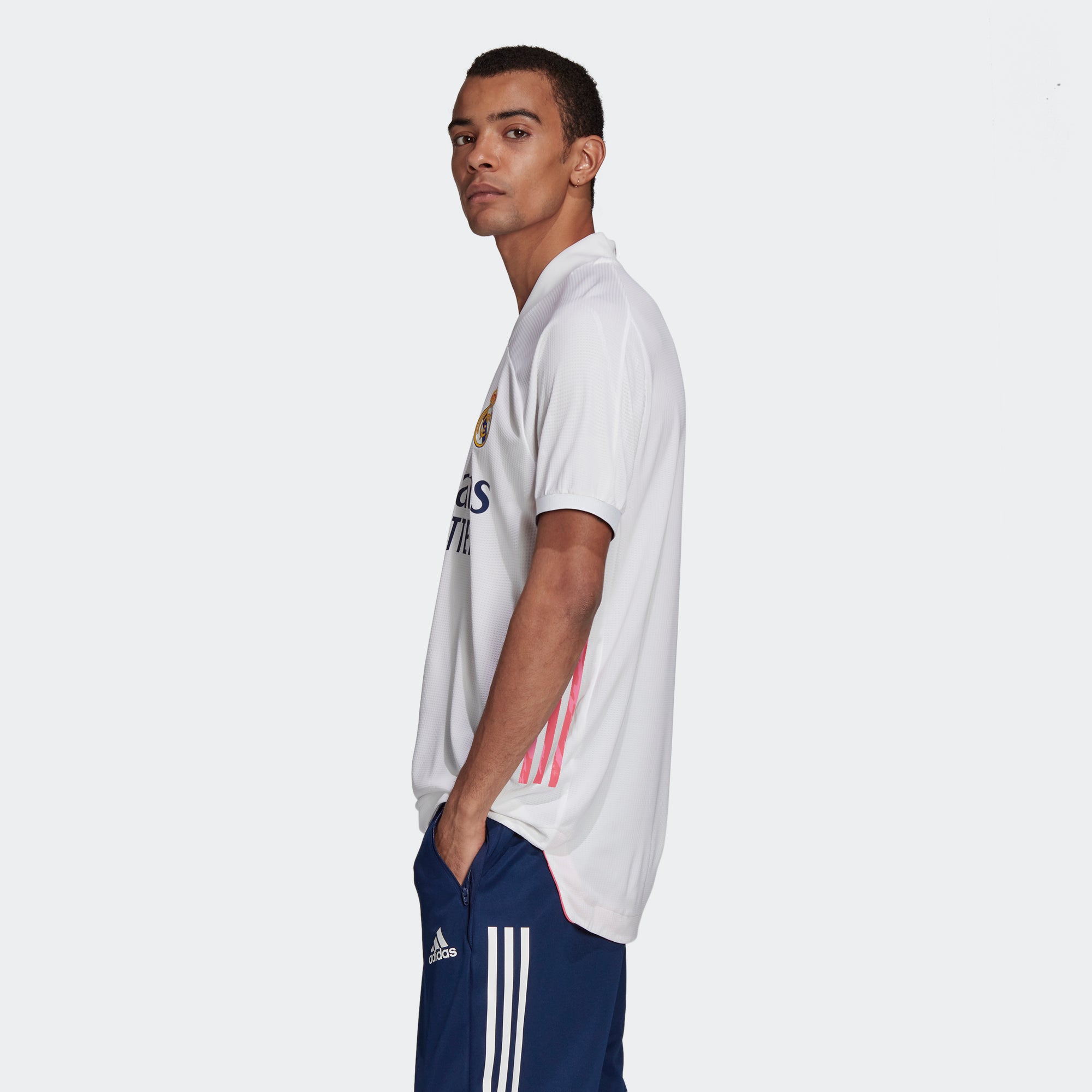 Real Madrid Authentic Home Short Sleeve Jersey 20/21 Men's