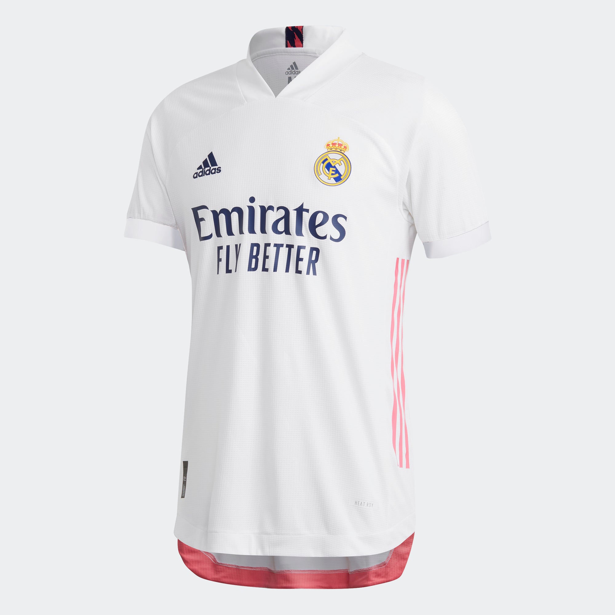 Verschrikkelijk goedkeuren Executie adidas Real Madrid Authentic Home Short Sleeve Jersey 20/21 Men's