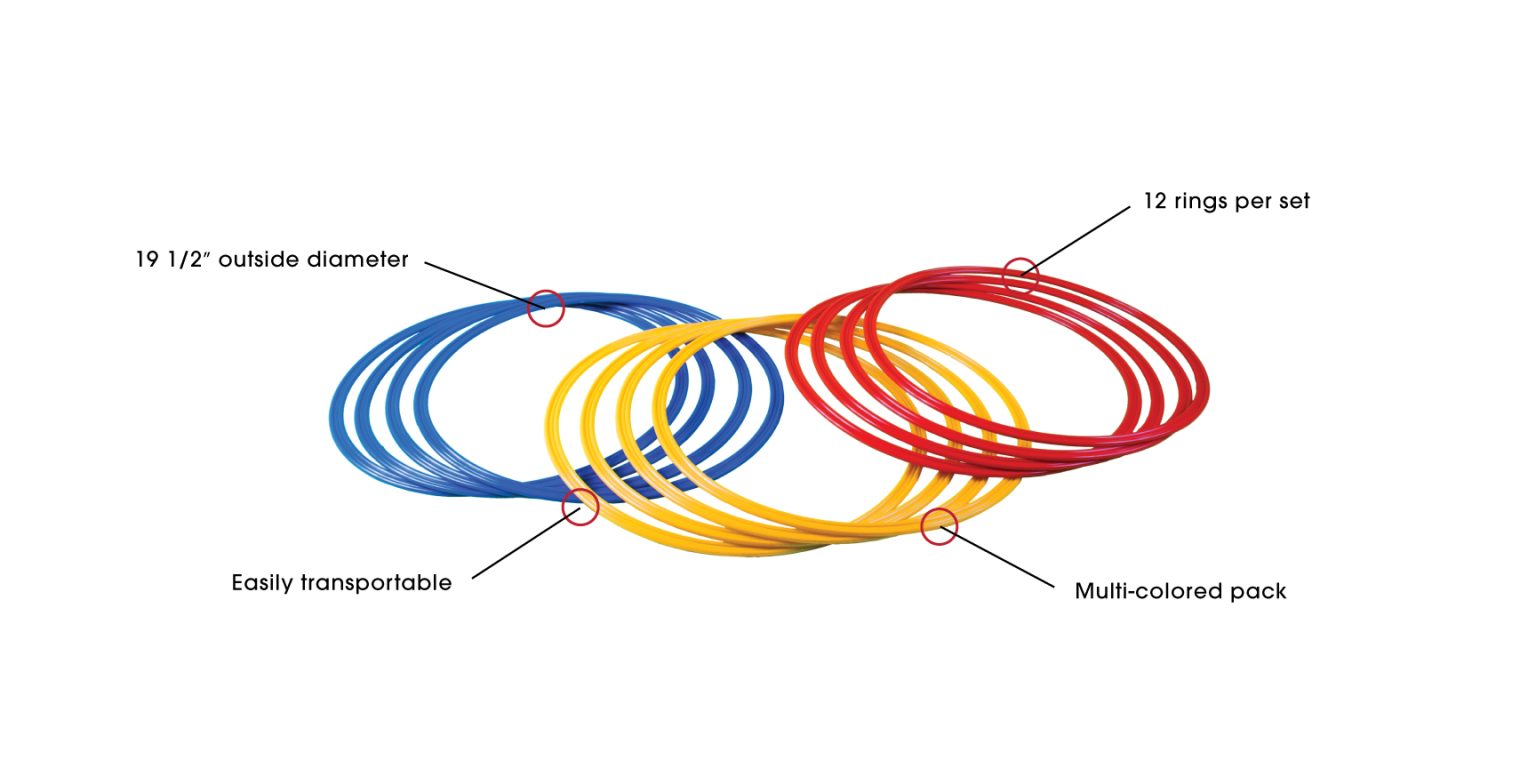 Deluxe Speed Rings - 16B1605-KWIKGOAL by Kwikgoal | Available at Niky's Sports