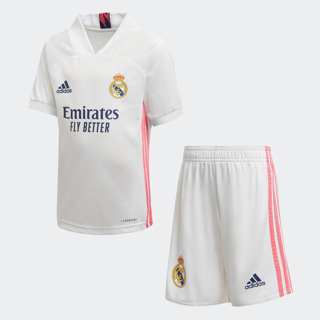 Real Madrid Home Mini Kit 2020/21 Youth - FQ7487-ADIDAS by Adidas | Available at Niky's Sports
