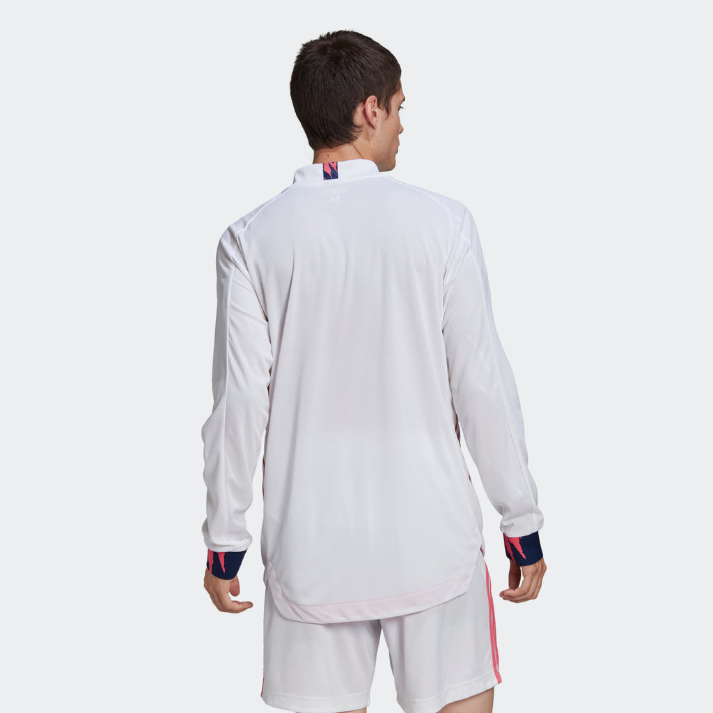 Real Madrid Authentic Home Long Sleeve Jersey 20/21 Men's