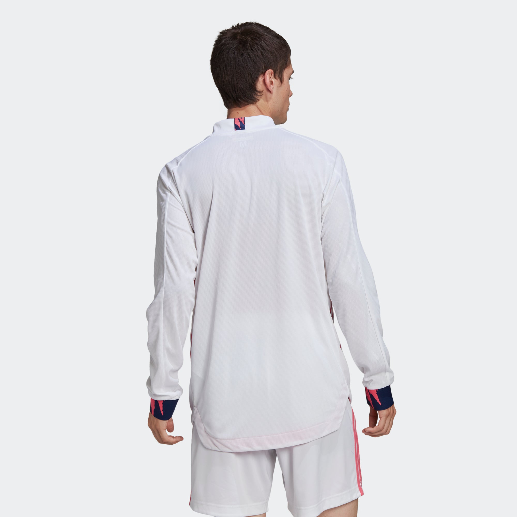Real Madrid Authentic Home Long Sleeve Jersey 20/21 Men's