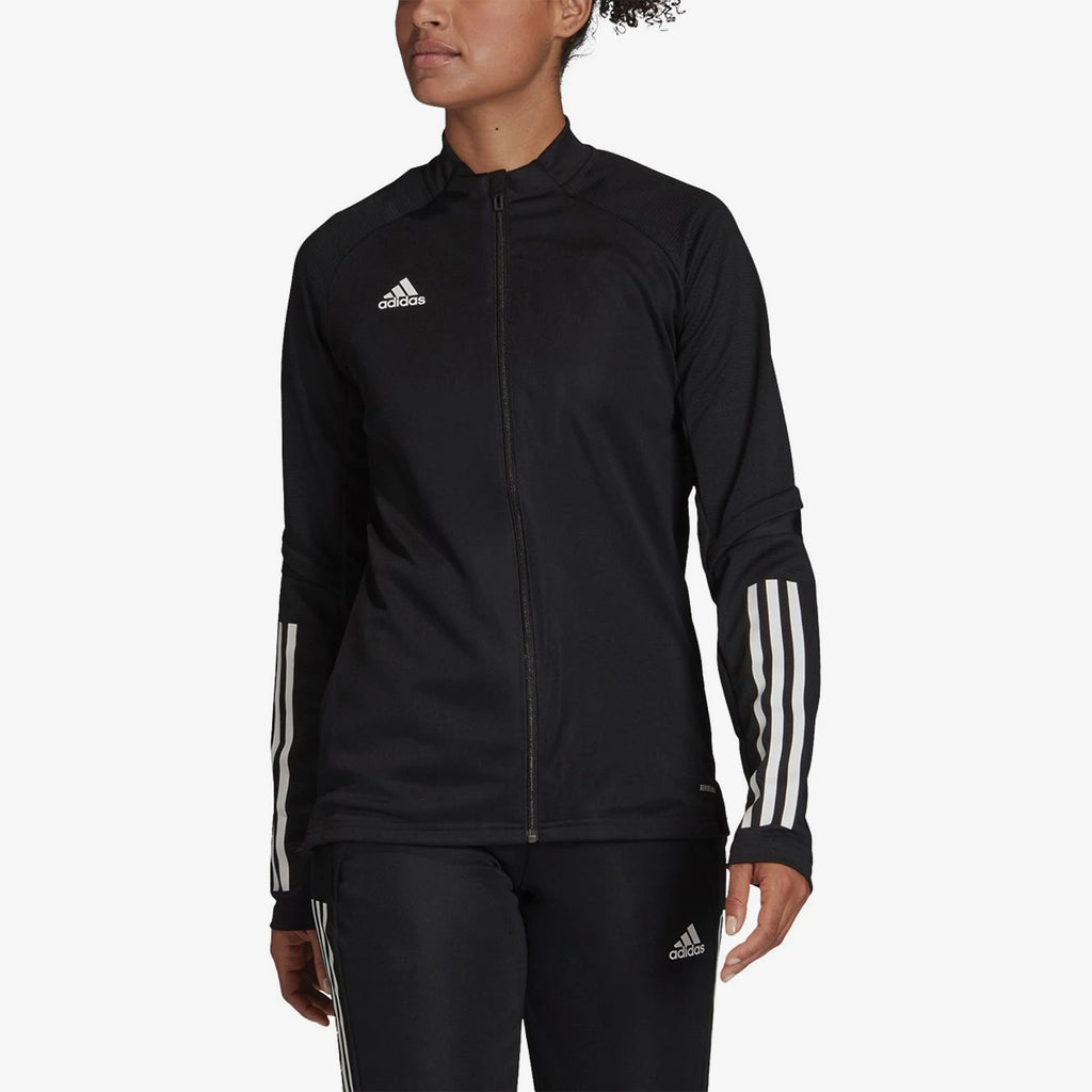 Condivo 20 Track Jacket Black - Women's - FS7104-ADIDAS by Adidas | Available at Niky's Sports
