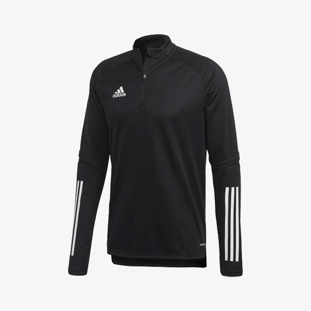 Condivo 20 1/2 Zip Top Black Men's - FS7116-ADIDAS by Adidas | Available at Niky's Sports