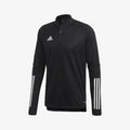 Condivo 20 1/2 Zip Top Black Men's - FS7116-ADIDAS by Adidas | Available at Niky's Sports