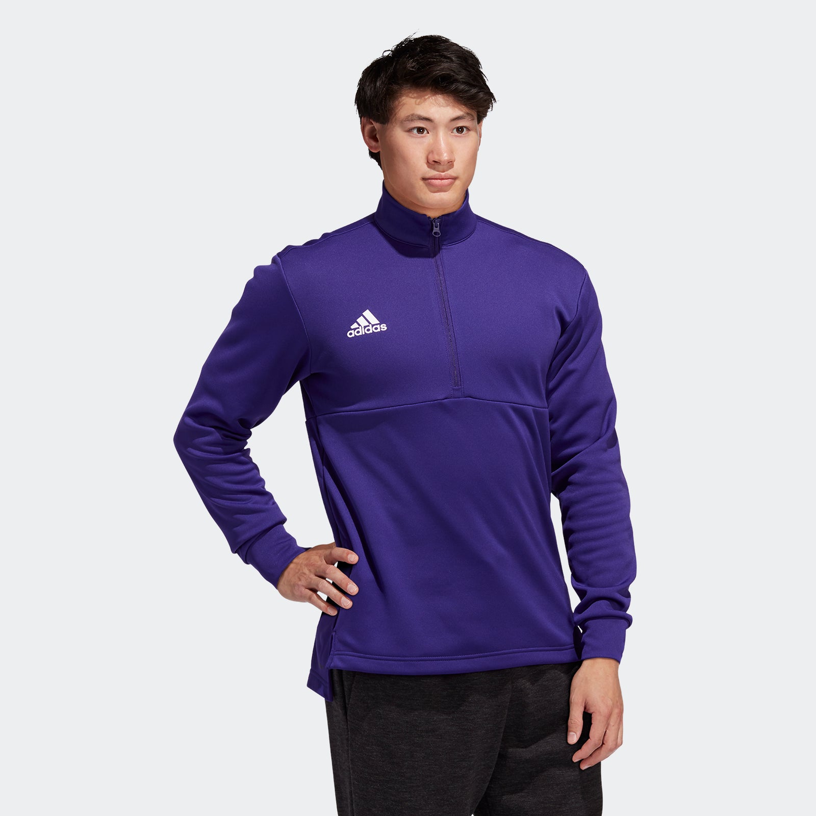 adidas Team Issue Quarter Zip - FT3322-ADIDAS by adidas | Available at Niky's Sports