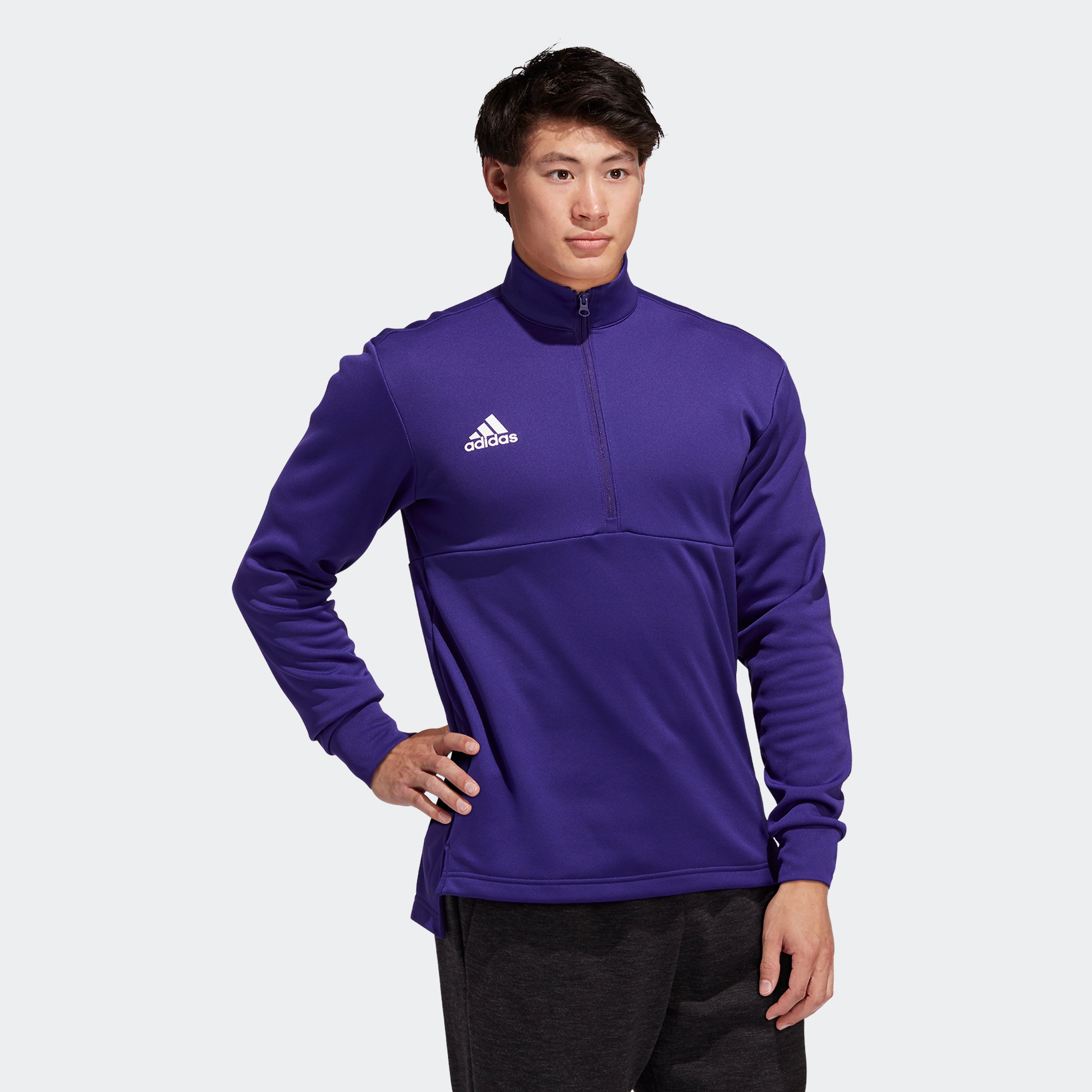 Adidas team issue quarter zip store